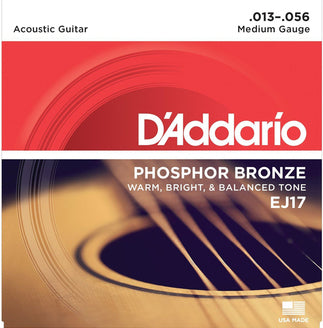 D'Addario Acoustic Guitar Strings - Phosphor Bronze