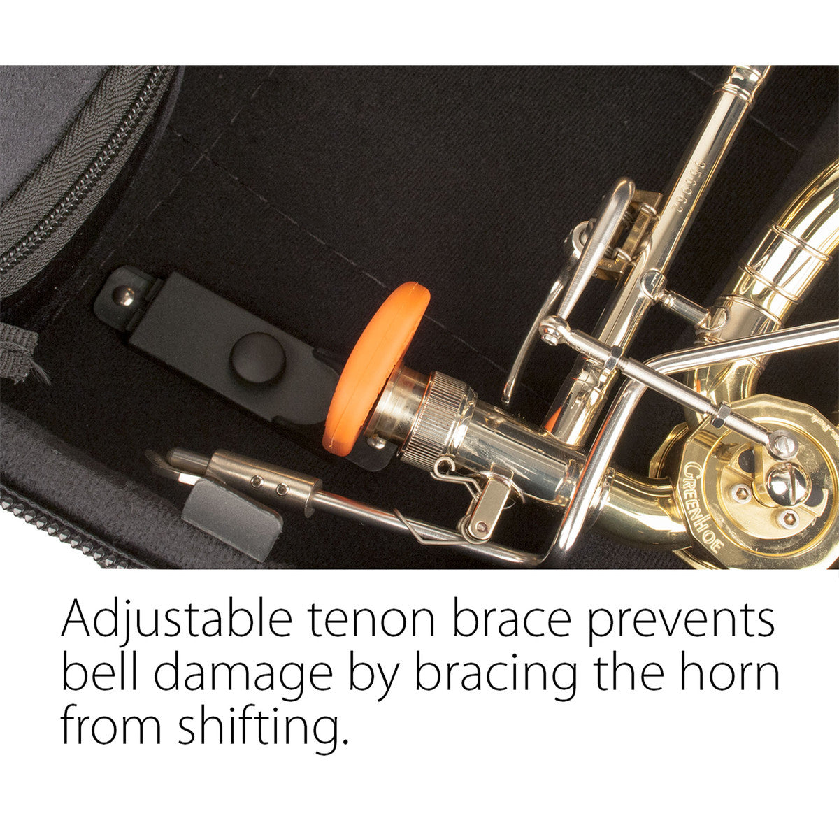 Protec Bass Trombone Case - IPAC, Contoured