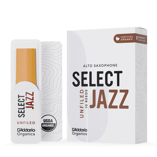 Organic Select Jazz Alto Saxophone Reeds