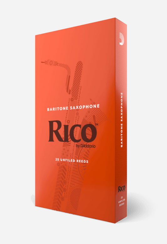 Rico Baritone Saxophone Reeds - 25 Pack