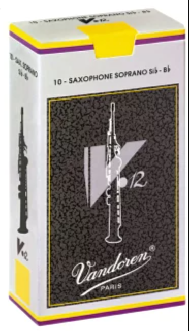 Vandoren V12 Soprano Saxophone Reeds