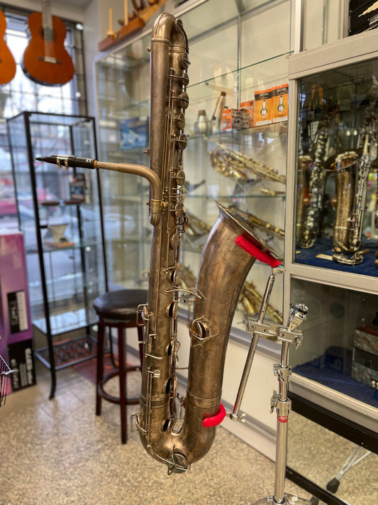 Vintage Conn New Wonder Bass Saxophone